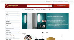 Desktop Screenshot of lustre.ro